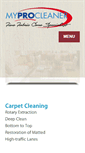 Mobile Screenshot of myprocleaner.com